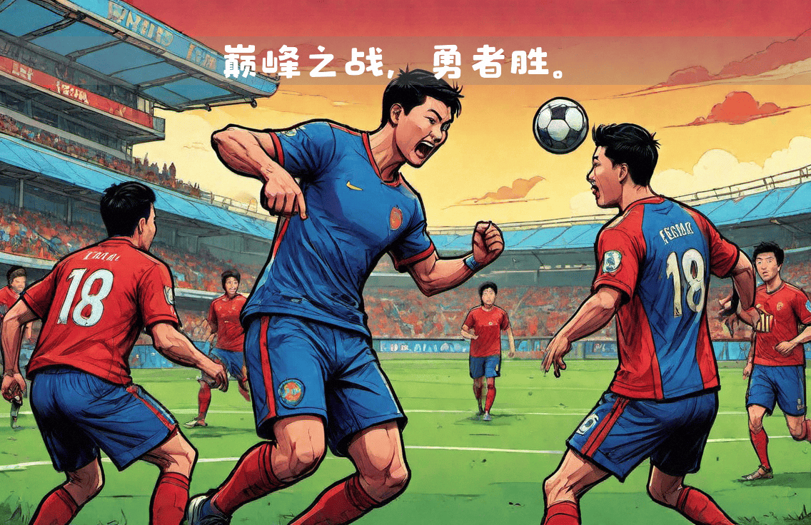 体育界巅峰对决：足球盛事瞩目一幕的简单介绍